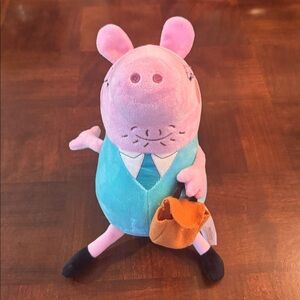 10" Daddy Pig Peppa Pig Stuffed Toy Plush